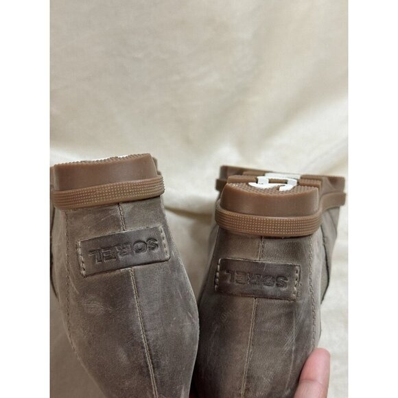 SOREL Women’s Joan of Arctic Wedge II Chelsea Sz 10 EXCELLENT - Picture 4 of 10